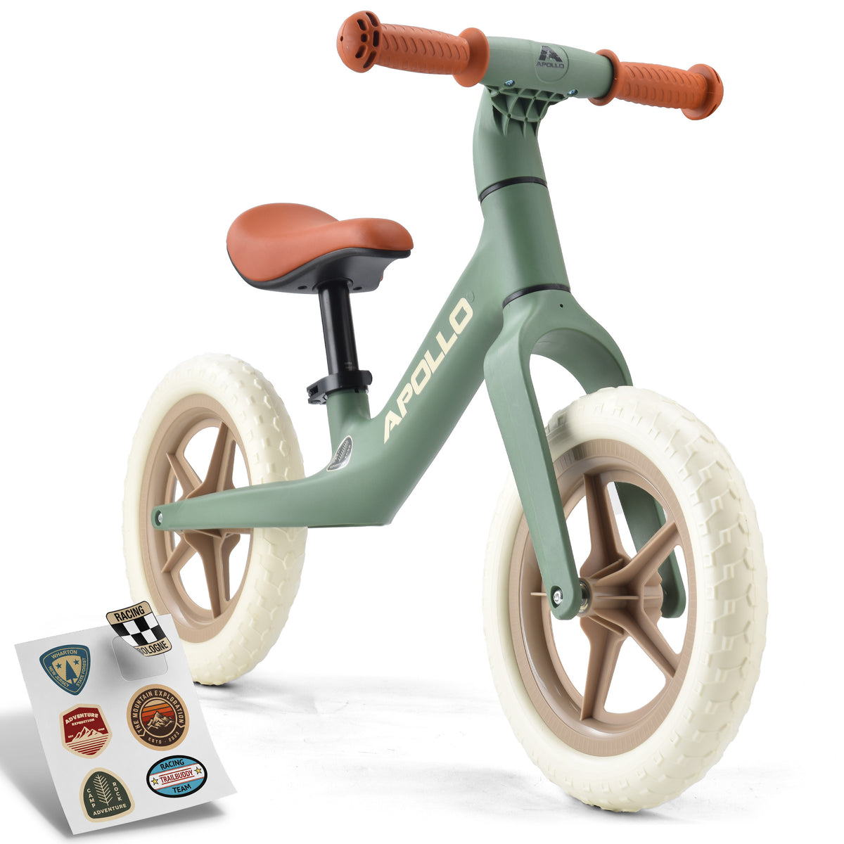 Apollo Funsport France - Draisienne Trailbuddy dès 2 ans – Draisienne enfant 12 pouces - Vert