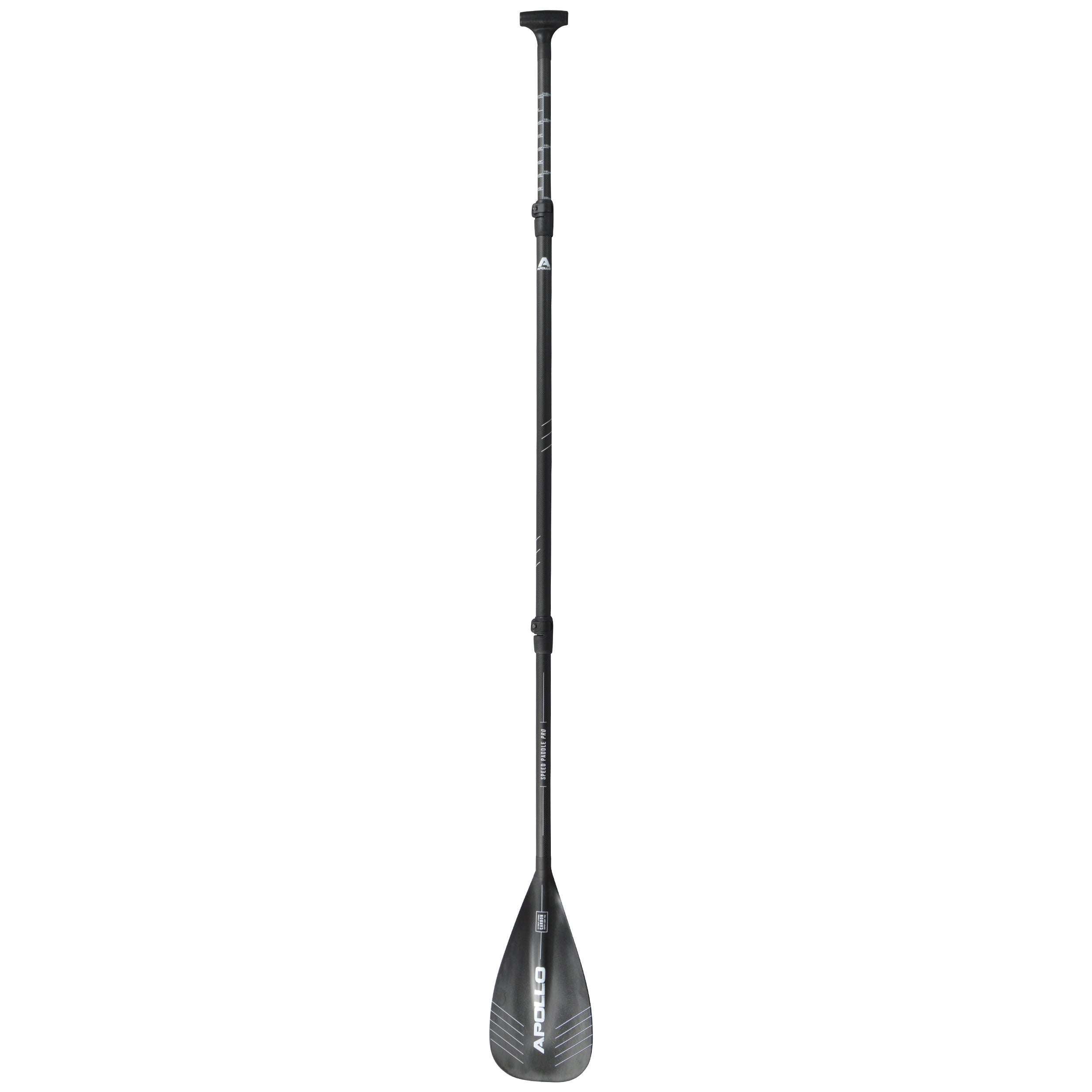 Apollo - Apollo Pagaie SUP – Pagaie en 3 parties en carbone et fibre de verre - Speed Paddle Pro