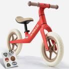 Apollo Funsport France - Draisienne Trailbuddy dès 2 ans – Draisienne enfant 12 pouces - Rouge
