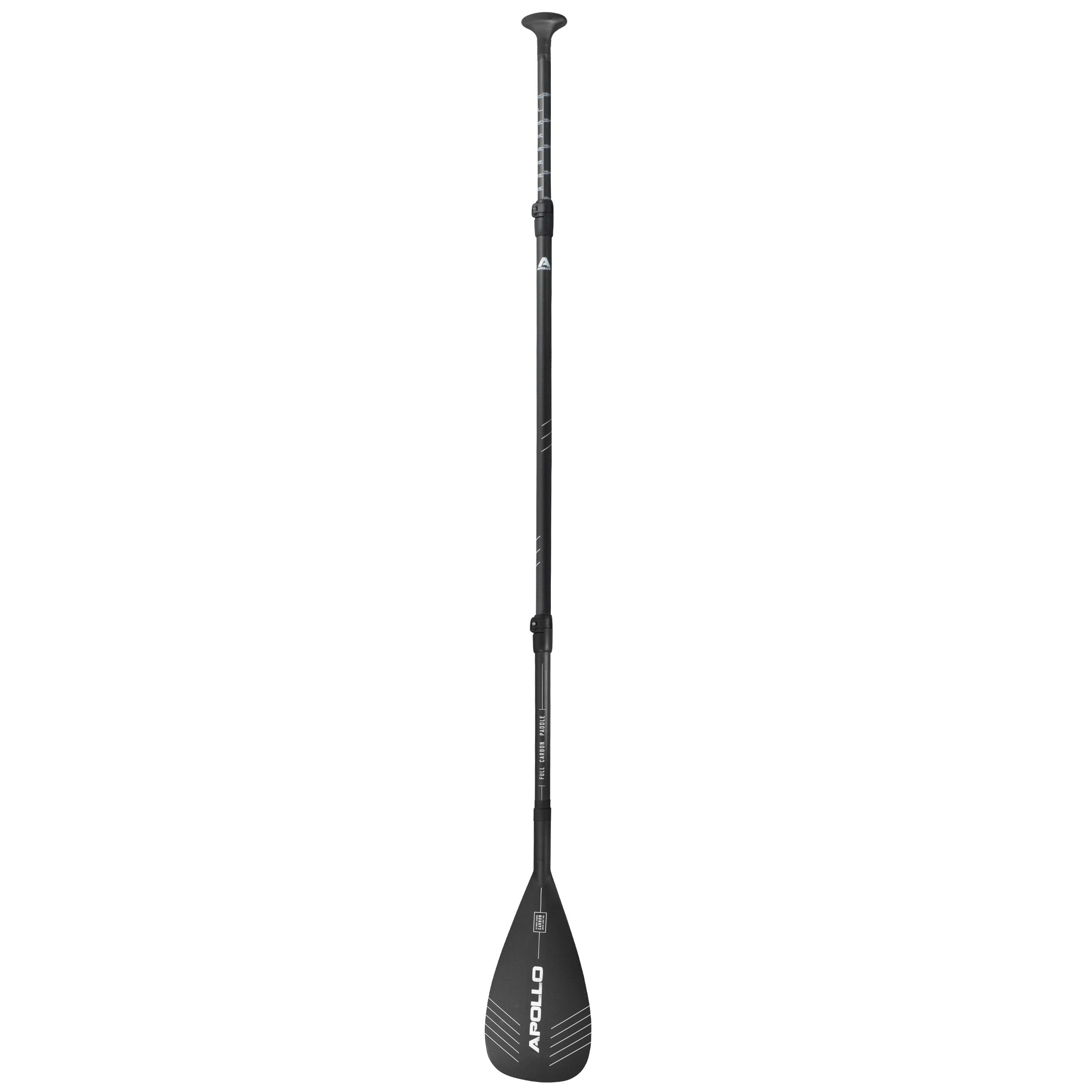 Apollo - Apollo Pagaie SUP – Pagaie en 3 parties en carbone et fibre de verre - Full Carbon Paddel