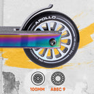 Apollo Funsport FR - Apollo Stunt Scooter Gravity - Trottinette fun pour enfants et adolescents - Arc-en-ciel