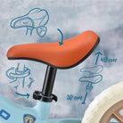Apollo Funsport France - Draisienne Trailbuddy dès 2 ans – Draisienne enfant 12 pouces - Bleu