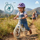 Apollo Funsport France - Draisienne Trailbuddy dès 2 ans – Draisienne enfant 12 pouces - Blanc
