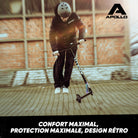 Apollo - Casque réglable pour skate et vélo - Cracked