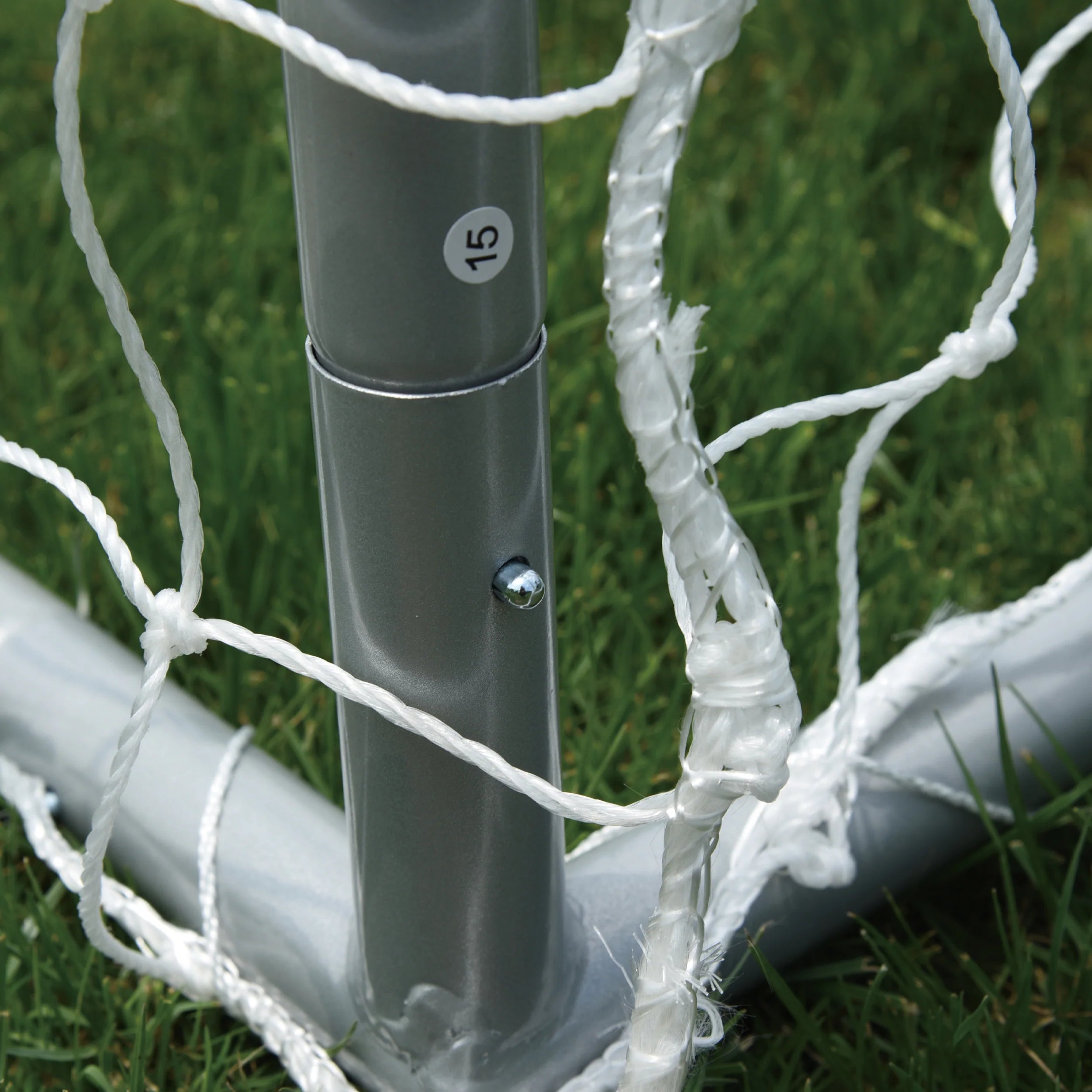 Apollo - But en acier Goalkeeper – But de football XXL en métal - 300 cm