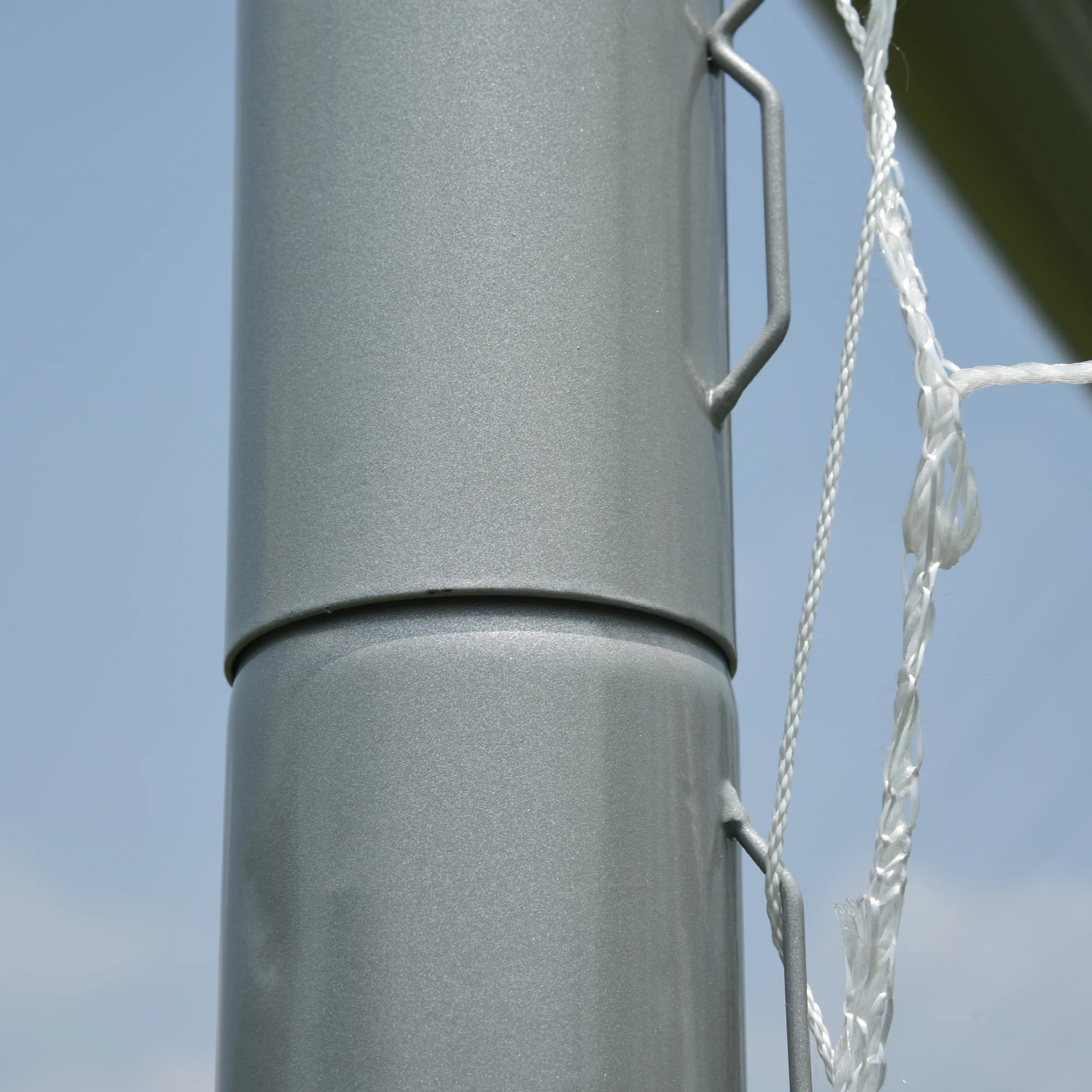 Apollo - But en acier Goalkeeper – But de football XXL en métal - 240 cm