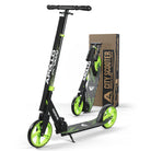 Apollo - Klappbarer City Roller für Kinder "Phantom" höhenverstellbarer Tretroller - Grün