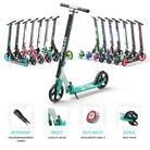 Apollo - Klappbarer City Roller für Kinder "Phantom" höhenverstellbarer Tretroller - Mint