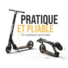 Apollo - Klappbarer City Roller für Kinder "Phantom" höhenverstellbarer Tretroller - Gold