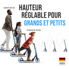 Apollo - Klappbarer City Roller für Kinder "Phantom" höhenverstellbarer Tretroller - Universe