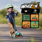 Apollo Funsport France - Trottinette enfant Apollo Whizzie LED, trottinette pliable à trois roues réglable en hauteur pour les enfants à partir de 3 ans - Croco