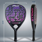Apollo Funsport France - Raquette de padel Apollo 12K Wave - Purple Pink