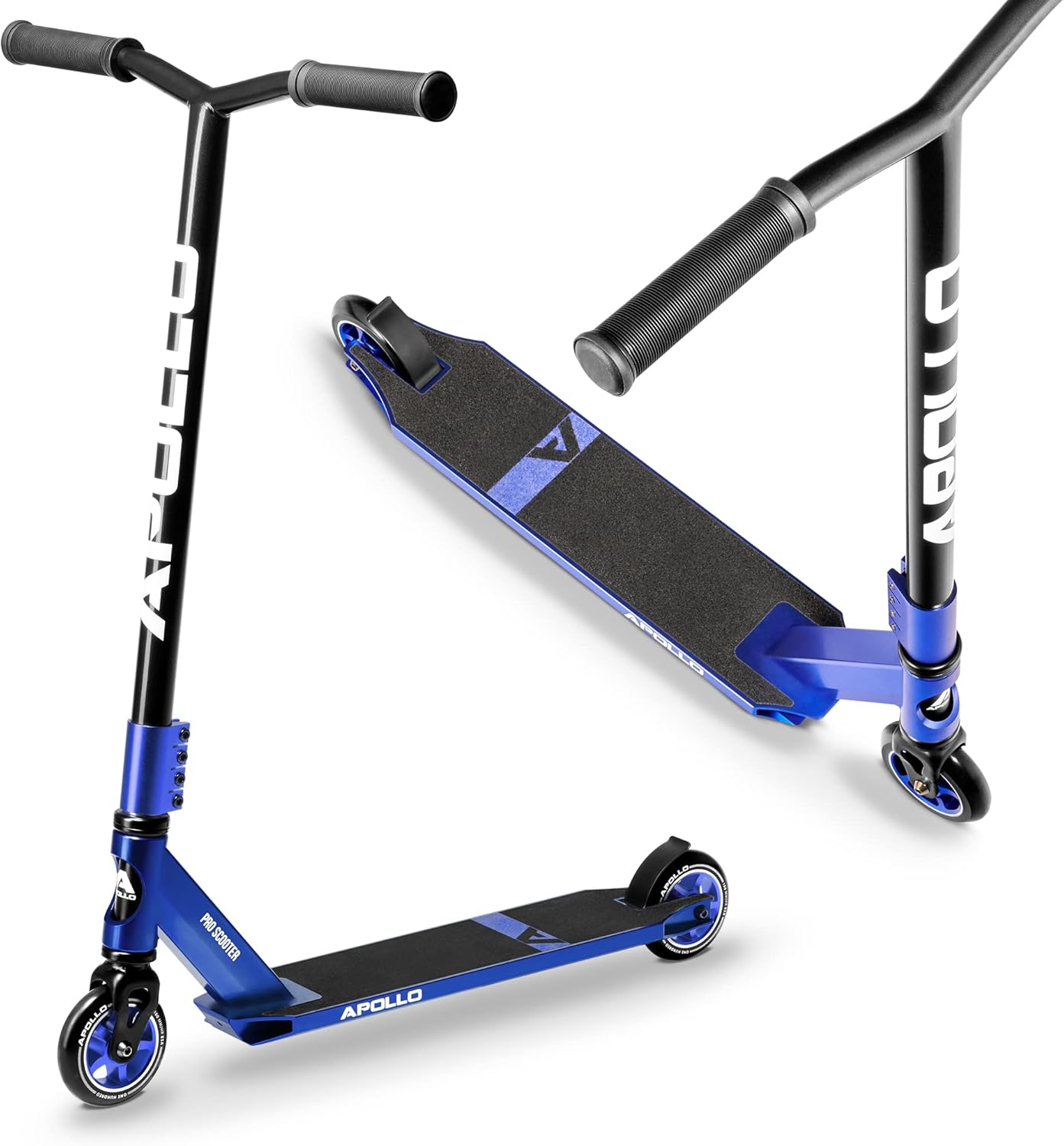 Apollo - Stunt Scooter - Star Pro - HighQuality eloxierter Profi Stunt Scooter - Bleu