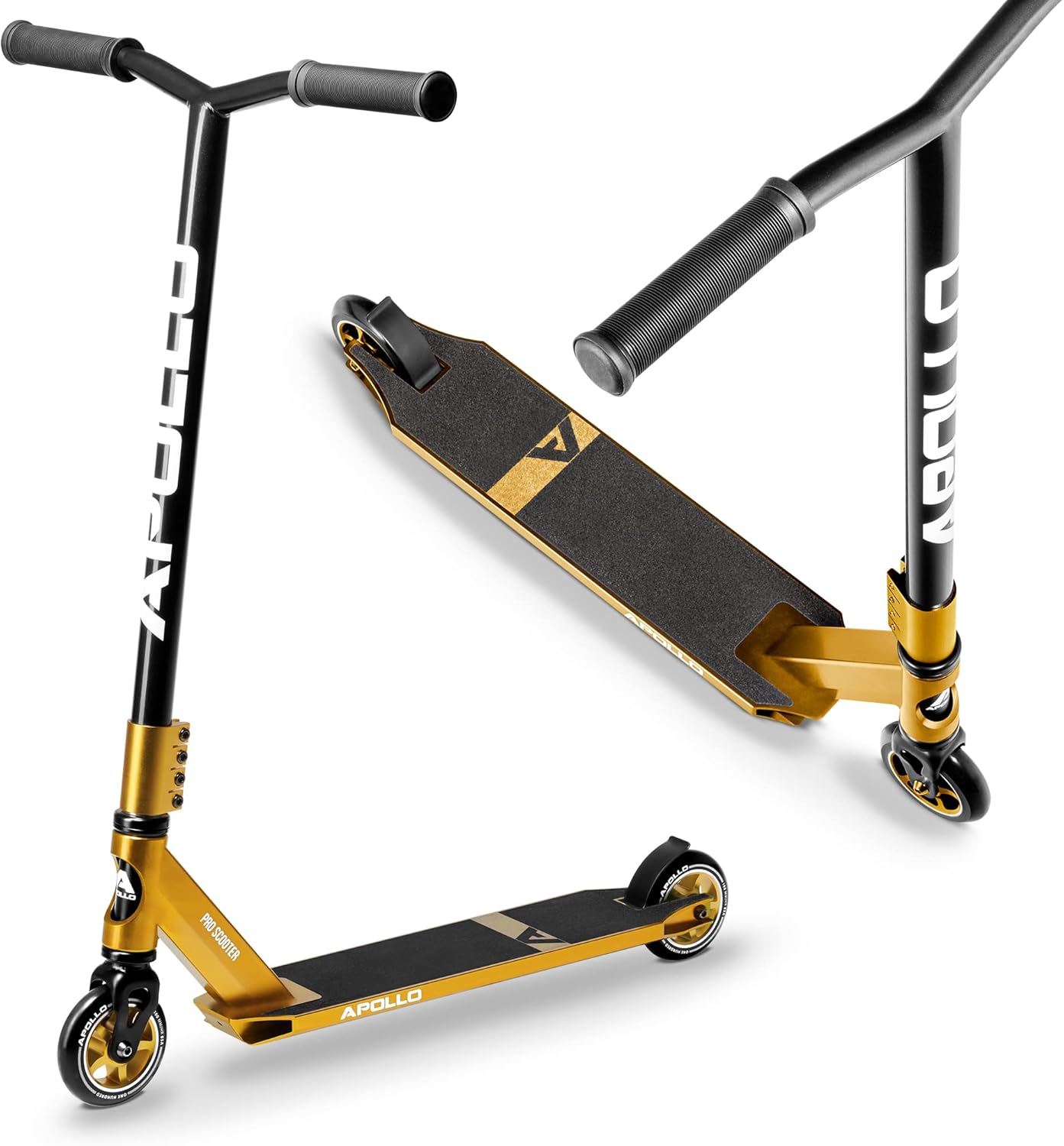 Apollo - Stunt Scooter - Star Pro - HighQuality eloxierter Profi Stunt Scooter - Or